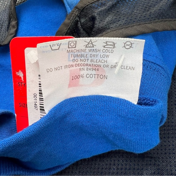 NWT 5 Vintage T Shirt Jersey Penny Dodger Sportswear Blue Black Adult XL *Read - Picture 5 of 11